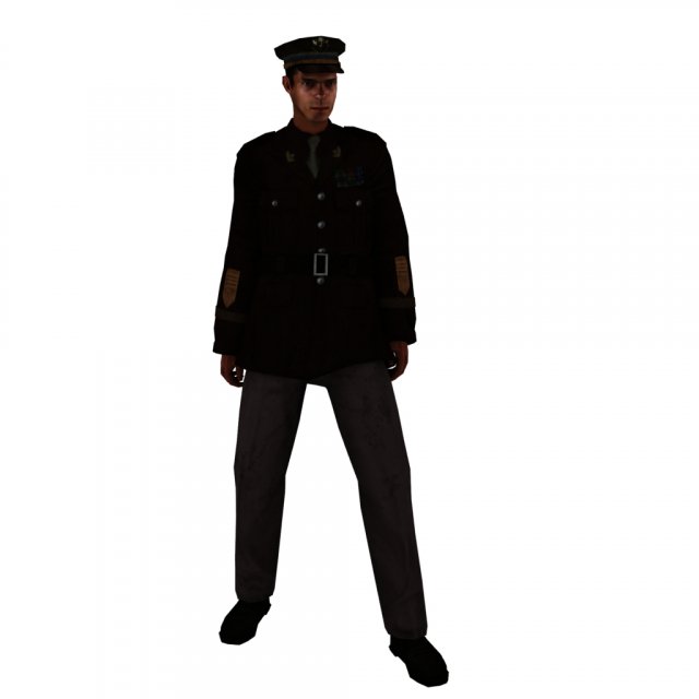 Policemen Modelo 3D .c4d .max .obj .3ds .fbx .stl .blend 