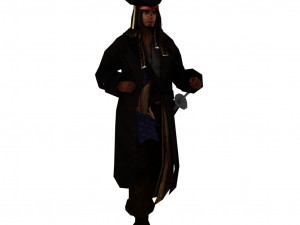 Pirate 3D Model
