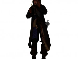 Pirate 3D Model
