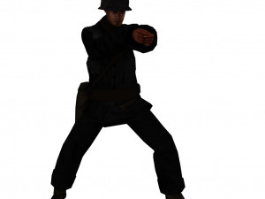 Soldier 3Dモデル