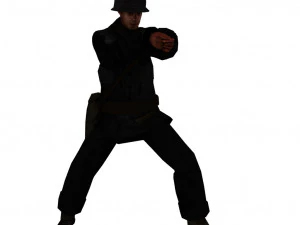 Soldier 3D Model
