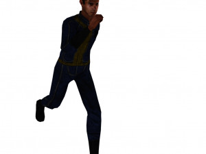 Athlete 3D Model