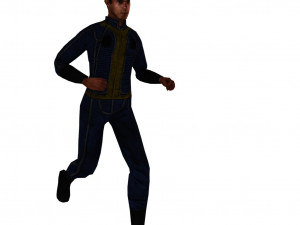 Athlete 3D Model