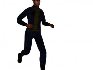 Athlete 3D Model