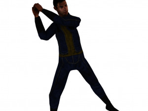 Athlete 3D Model