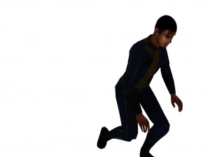 Athlete 3D Model