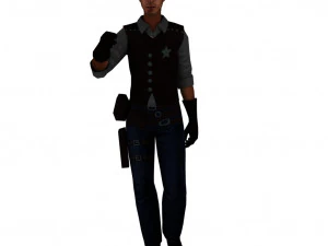 Sheriff 3D Model