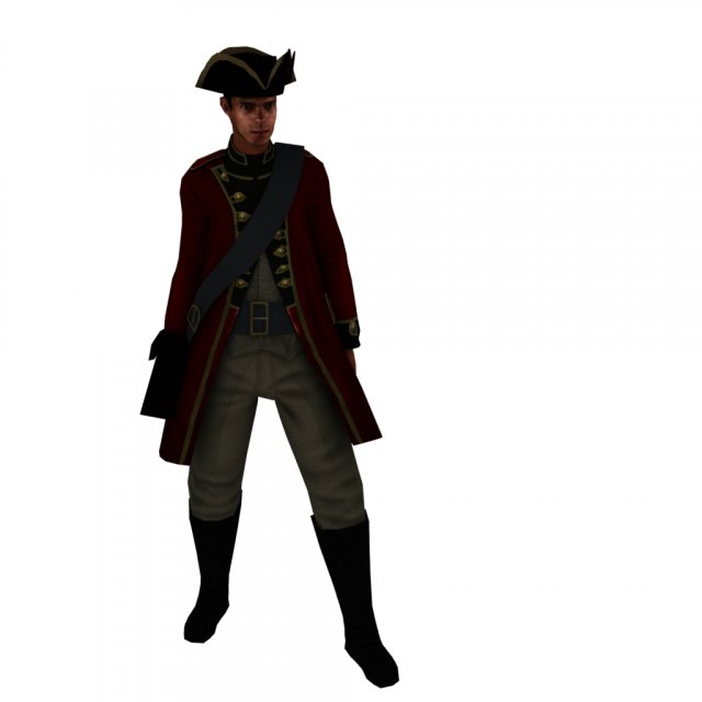 Soldier 3Dモデル .c4d .max .obj .3ds .fbx .stl .blend 