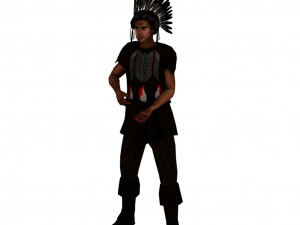 Indianman Modelo 3D