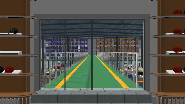 Factory 3D Model .c4d .max .obj .3ds .fbx .stl .blend 