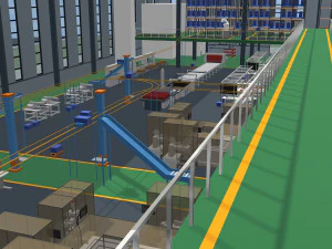 Factory 3D Model