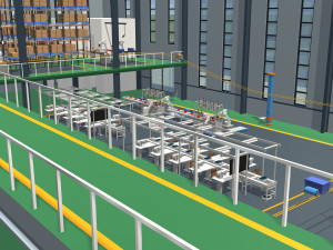 Factory 3D Модель