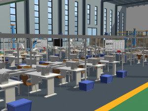Factory 3D Model