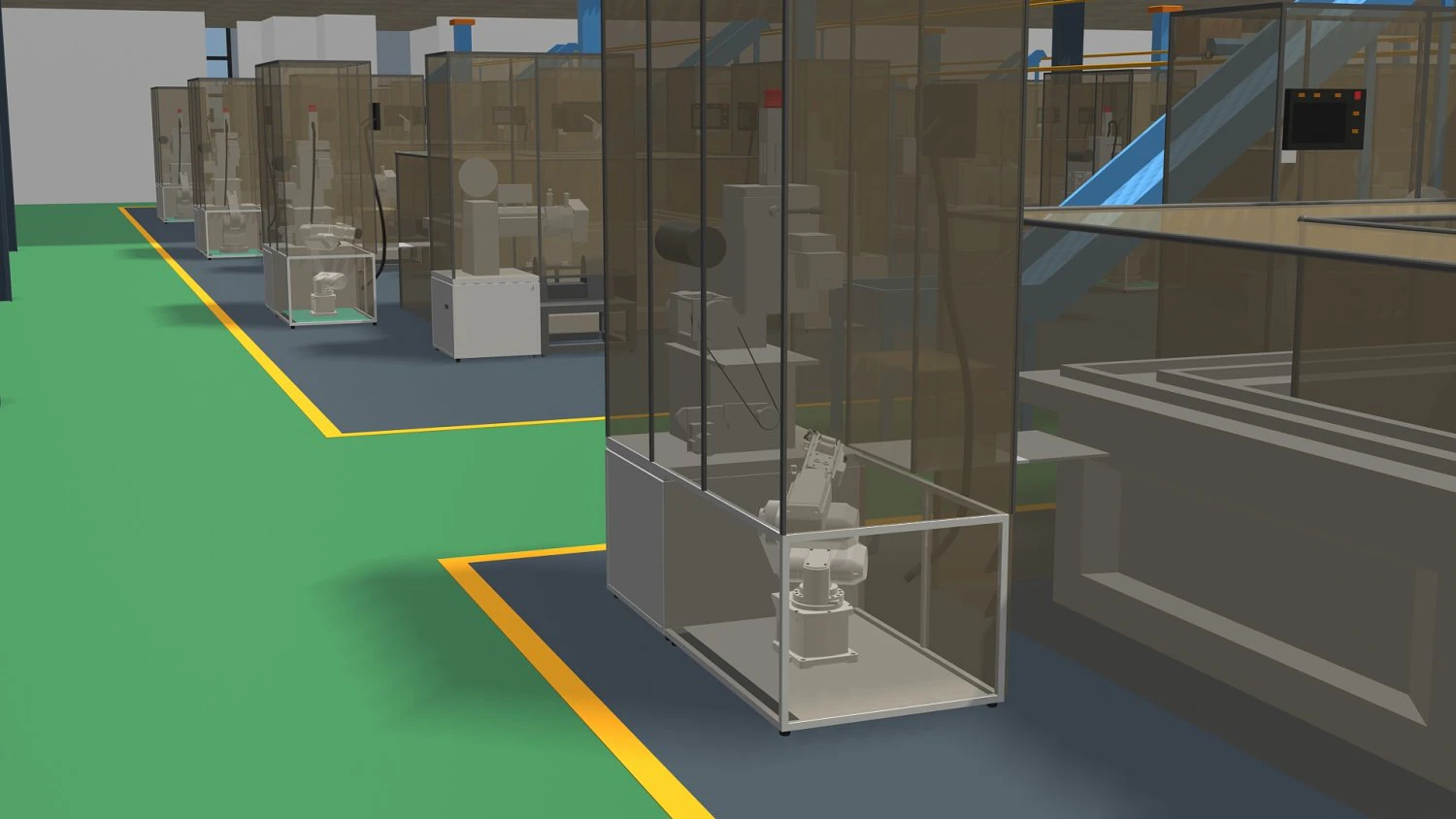 Factory 3D Model .c4d .max .obj .3ds .fbx .stl .blend 