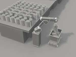 Factory Model 3D