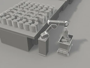 Factory 3D Model
