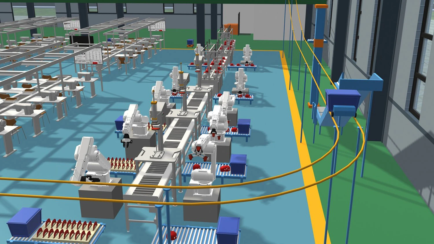 Factory 3D Model .c4d .max .obj .3ds .fbx .stl .blend 