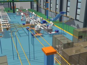 Factory 3D Model