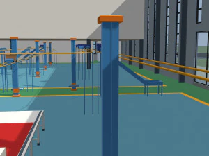 Factory 3D Model