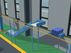 Factory 3D Model