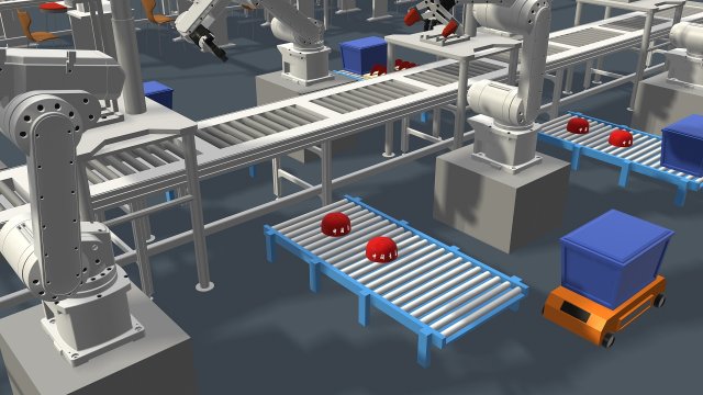 Factory 3D Model .c4d .max .obj .3ds .fbx .stl .blend 