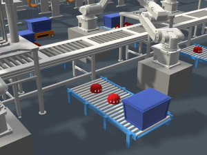 Factory 3D Model