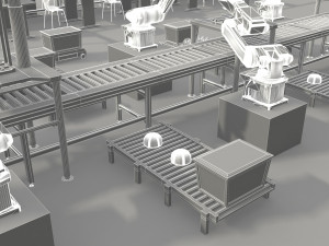 Factory 3D Model