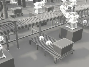 Factory 3D Model