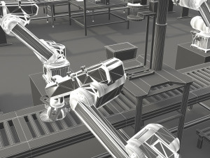 Factory 3D Model