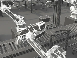 Factory 3D Model