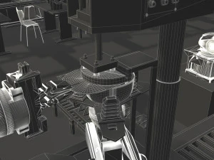 Factory 3D Model