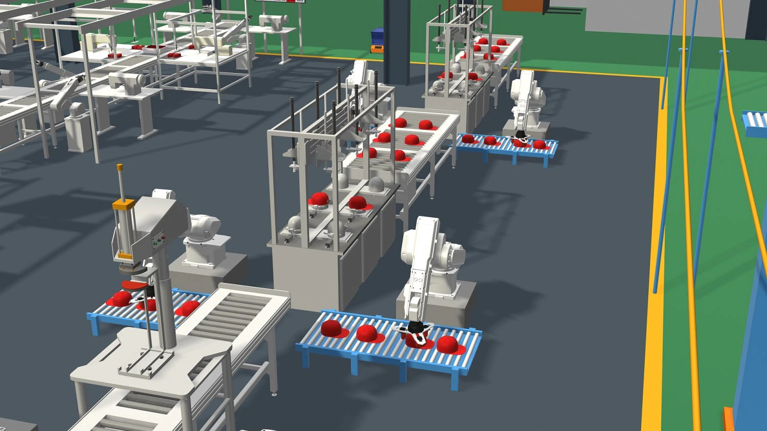 Factory 3D Model .c4d .max .obj .3ds .fbx .stl .blend 