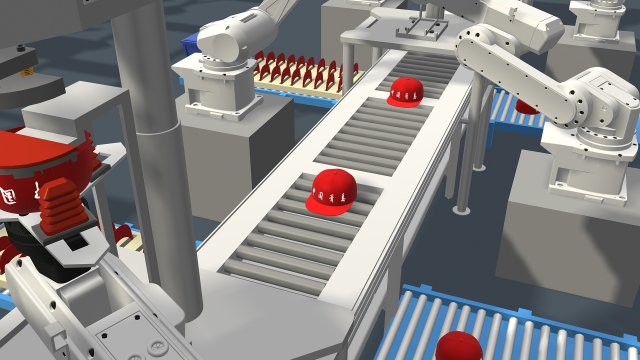 Factory Model 3D .c4d .max .obj .3ds .fbx .stl .blend 