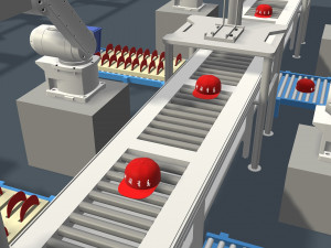 Factory Model 3D