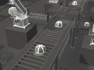 Factory 3D Model