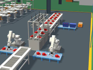 Factory 3D Model