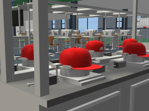 Factory 3D Model