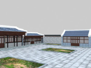 Ancient building 3D Model