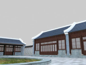 Ancient building 3D Model