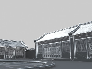 Ancient building 3Dモデル