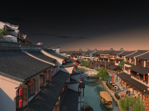 Ancient town 3Dモデル