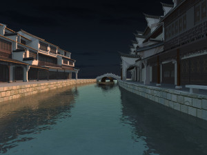 Ancient town Modèle 3D