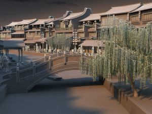 Ancient town Modèle 3D