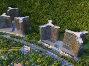 アパート 3Dモデル