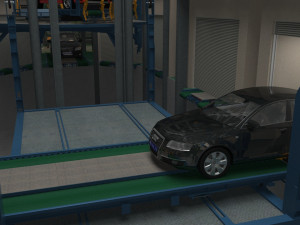 Stereo garage Modelo 3D