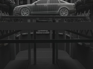 Stereo garage Modelo 3D