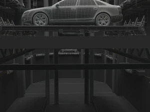 Stereo garage 3D Model