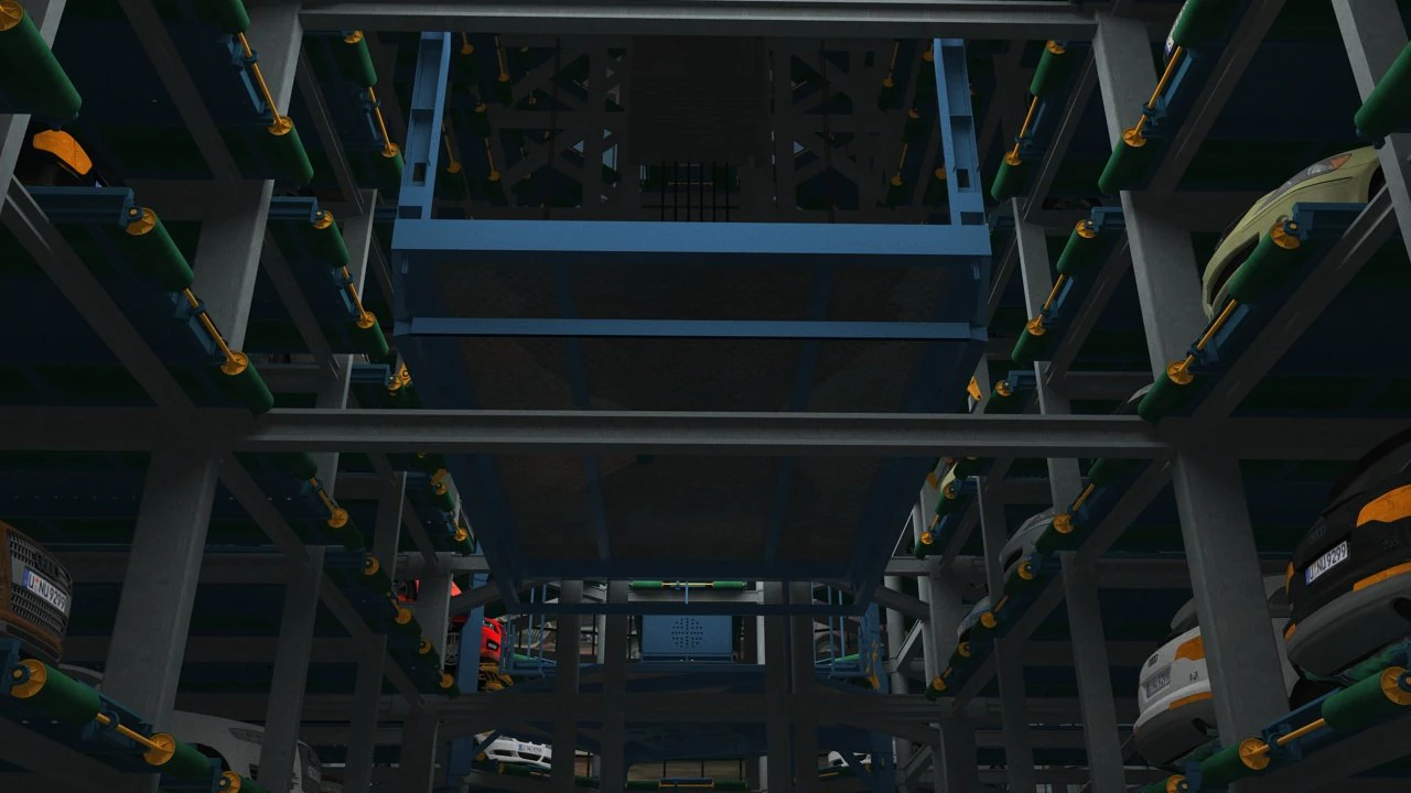 Stereo garage 3D Model .c4d .max .obj .3ds .fbx .stl .blend 