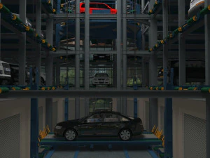 Stereo garage 3D Model