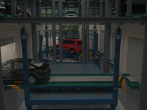 Stereo garage 3D Model